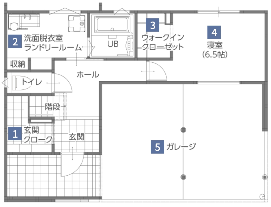 間取り 1階